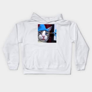 Cattastic Smurf Cat Kids Hoodie